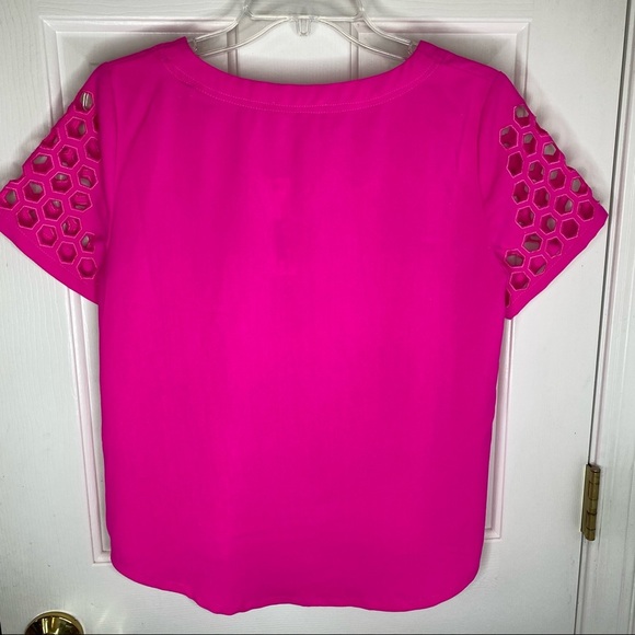 NWT Sugar Lips Blouse Top with Cutouts S - Picture 7 of 11